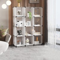 Awtatos Cube Storage Organizer Storage 12 Cube Bookshelf Diy Plastic Closet Storage Shelves With Wooden Mallet Ideal Storage So