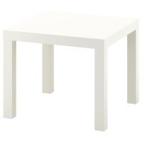 Ikea Lack Side Table 55X55 Cm (White)