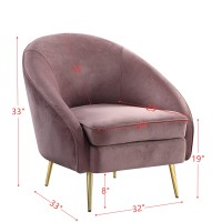 AcME Abey chair Pink Velvet LV00206D0102H7JLg6