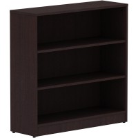 Lorell Essentials Espresso Laminate Bookcase