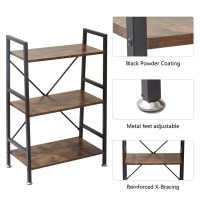 Toocust 3 Tier Bookshelf, 37