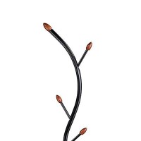 Benjara Tree Coat Rack With Metal Frame And Umbrella Stand, Black