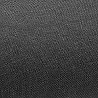 Benjara Bar Stool 17-Inch Metal Barstool With Fabric Padded Seat, Black