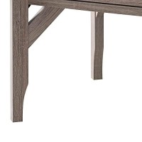 Benjara End Table With 1 Wooden Drawer And 1 Open Shelf, Brown