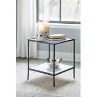 Signature Design by Ashley Ryandale Contemporary Accent Table, Antique Black