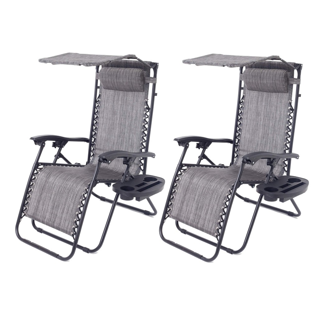 Btexpert Adjustable Steel Mesh Zero Gravity Lounge Chairs Case Outdoor Patio Recliner Beach Yard Garden With Pillows Sunshade Ut