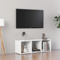 vidaXL TV Cabinet White 42.1x13.8x14.6 Engineered Wood