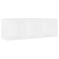 vidaXL TV Cabinet White 42.1x13.8x14.6 Engineered Wood