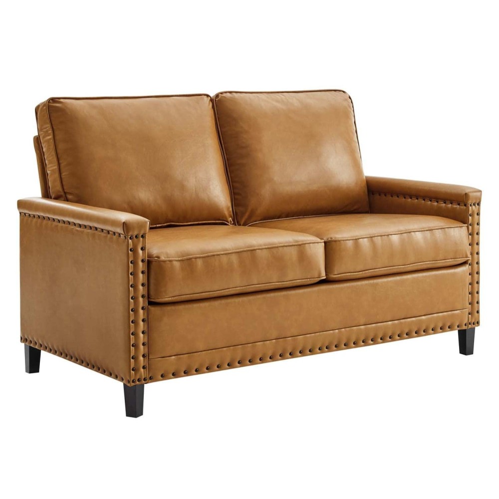 Modway Ashton Sofas, Loveseat, Tan