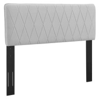 Leila Performance Velvet Twin Headboard