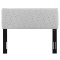 Leila Performance Velvet Twin Headboard