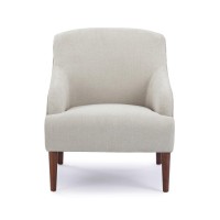 Aubrey Upholstered Arm Chair Navy