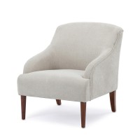 Aubrey Upholstered Arm Chair Navy