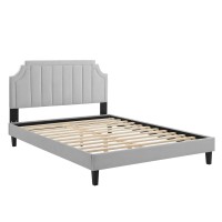 Sienna Performance Velvet King Platform Bed