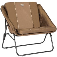 Timber Ridge Folding Outside With Removable Seat Padded Camp Chairs For Adults, Supports 225Lbs, Ideal Gift For Pet Owner