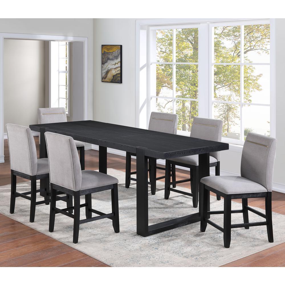 Yves 7pc Counter Height Dining Set
