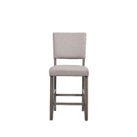 Upholstered Counter Chair Set of 2