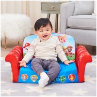 Marshmallow Furniture, Children'S 2-In-1 Flip Open Foam Compressed Sofa, Paw Patrol