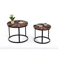 Bunching Tables 2CTN NaturalBlack Iron