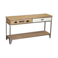 SofaConsole Table NaturalIron