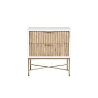 Larsen Nightstand White