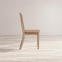 Jofran Inc. Eastern Tides X-Back Coastal Solid Acacia Dining Chair (Set Of 2)