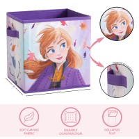 Polycanvas Disney Frozen 2 Collapsible Storage Cubes, Set Of 2, 10