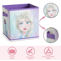 Polycanvas Disney Frozen 2 Collapsible Storage Cubes, Set Of 2, 10