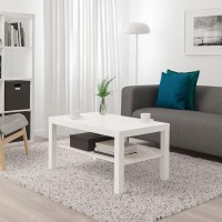 Mac Lack Coffee Table Modern Stylish Coffee Table, Lack Coffee Living Room, Herringbone Coffee Table, White Coffee Table With Shelf, Easy To Assemble, Environment Friendly 90X55 Cm