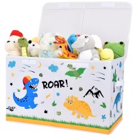 Wernnsai Dinosaur Toy Box - Collapsible Toy Storage Chest 25