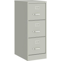 Lorell Fortress Commercialgrade Vertical File 15 x 22 x 402 3 x Drawers for File Letter Vertical Ballbearing S