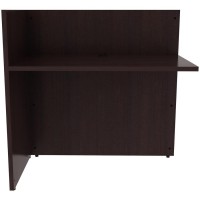 Lorell Espresso Laminate Desk 42 x 24 x 415 Material Laminate Finish Espresso