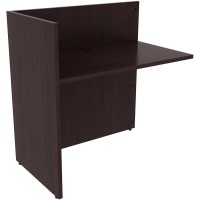 Lorell Espresso Laminate Desk 42 x 24 x 415 Material Laminate Finish Espresso