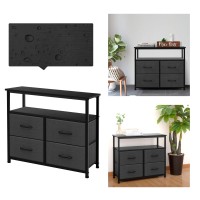 Azl1 Life Concept Dresser With Shelvesstorage Chest For Bedroom Living Room Hallway Closet Organizer With Sturdy Steel Frame