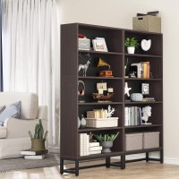 Tribesigns Tall Bookcase And Bookshelf 708 Large Bookcases Organizer With 5Tier Storage Shelves Heavy Duty Freestanding