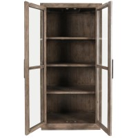 Mika Reclaimed Pine Display Cabinet