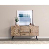 Soren 3 Drawer 2 Door Sideboard