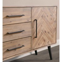 Soren 3 Drawer 2 Door Sideboard