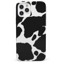 Casely Iphone 1212 Pro Case Current Mood Cow Print Case