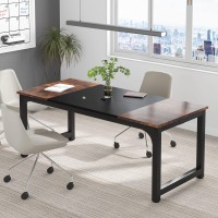 Tribesigns Modern Computer Desk 708 X 315 Inch Large Office Desk Computer Table Study Writing Desk Workstation For Home Offic