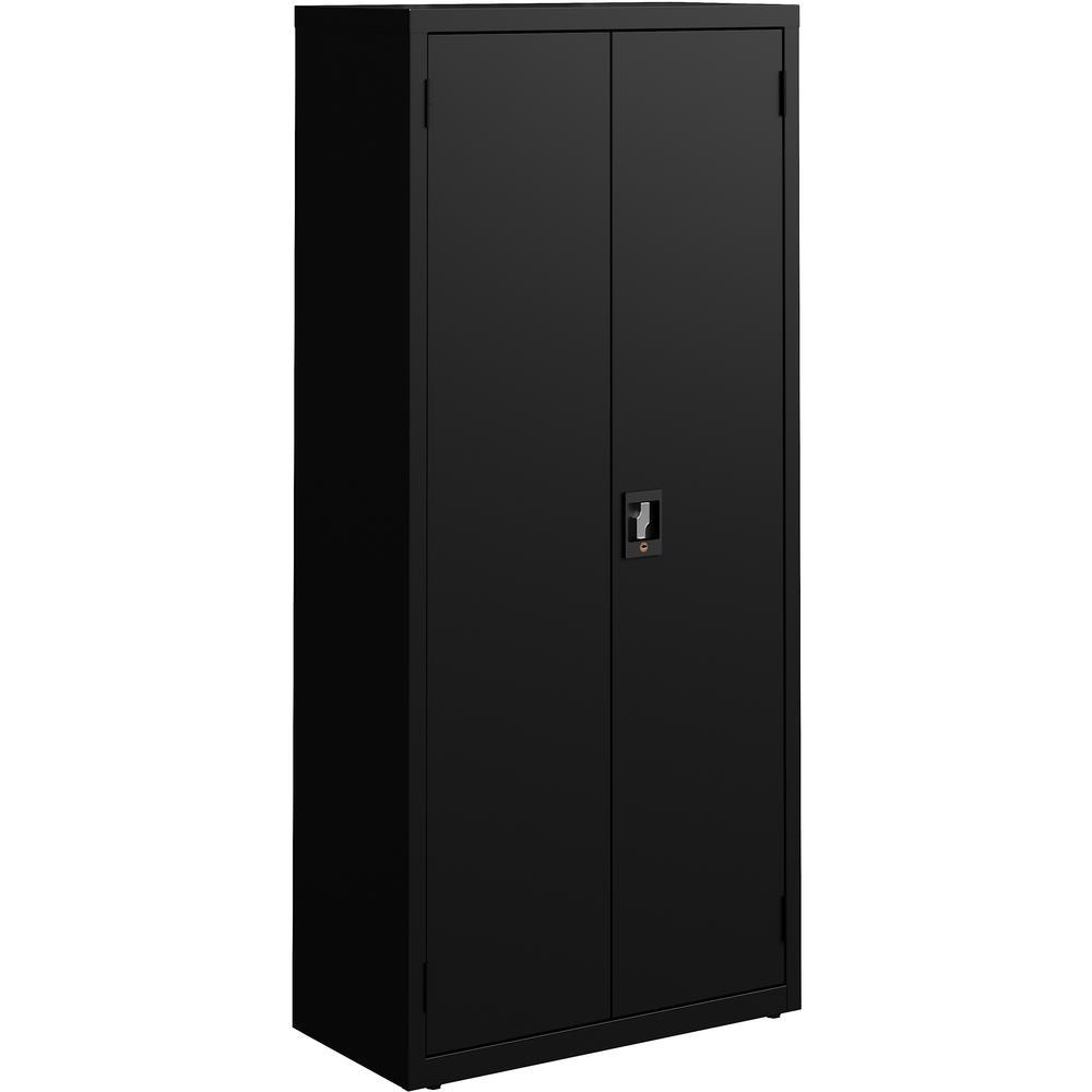 Lorell Slimline Storage Cabinet 30 x 15 x 66 4 x Shelfves 720 lb Load Capacity Durable Welded Nonporous Surface