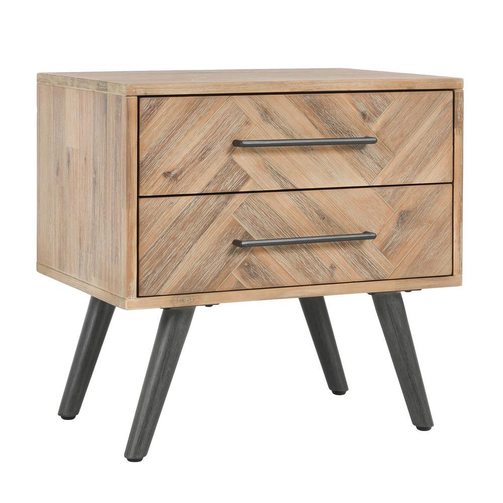 Soren 2 Drawer Nightstand