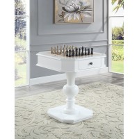 AcME galini game Table in White Finish Ac00862(D0102H7c10P)