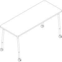 Lorell Training Table Laminated Top 2950 Table Top Length x 2363 Table Top Width x 1 Table Top Thickness 59 Height