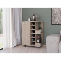 Magda Bar Cart Light Grey