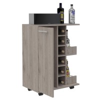 Magda Bar Cart Light Grey