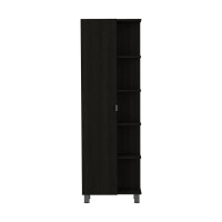 Venus Linen Cabinet Black Wengue