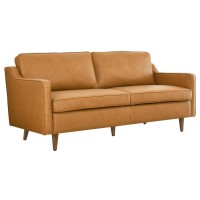 Modway Impart Upholstered Leather, Sofa, Tan