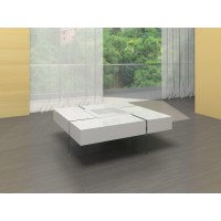 Neos Modern Furniture Ct2852Wh-H-N Coffee Table, White