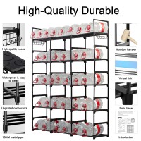 Mavivegue 9Tier Metal Shoe Rack Holds 5055 Pairs Tall Storage Shelf For Shoes Boots Entryway Closet Garage